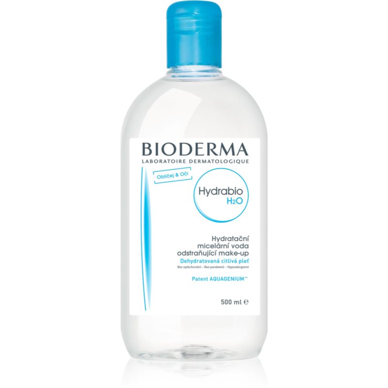 Bioderma Hydrabio H2O micelární čisticí voda pro dehydratovanou pleť 500 ml