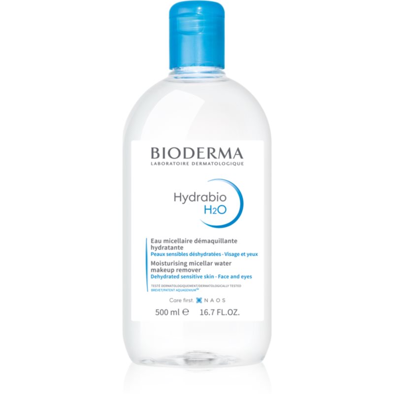 Bioderma Hydrabio H2O Міцелярна очищуюча вода для дегідратованої шкіри 500 мл