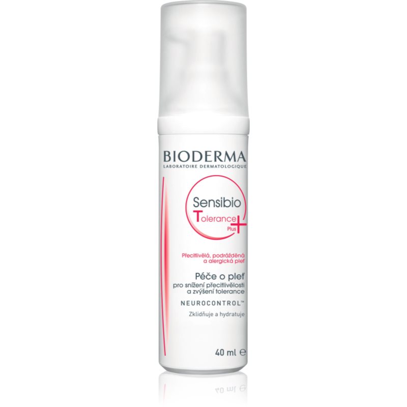 

Bioderma Sensibio Tolerance+ заспокоюючий крем для чутливої та подразненої шкіри