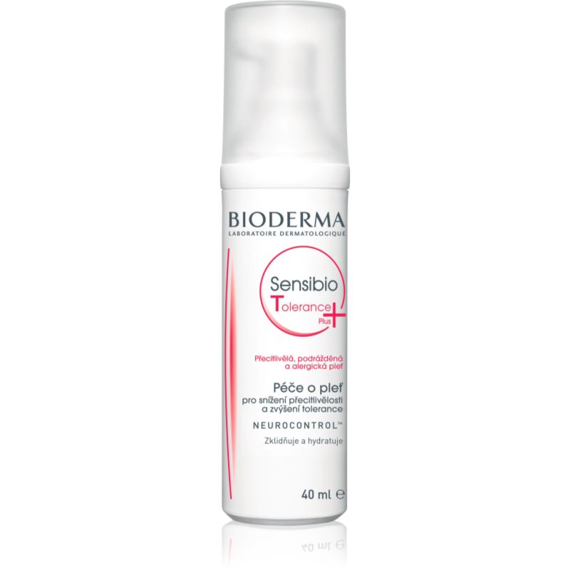 

Bioderma Sensibio Tolerance+ заспокоюючий крем для чутливої та подразненої шкіри