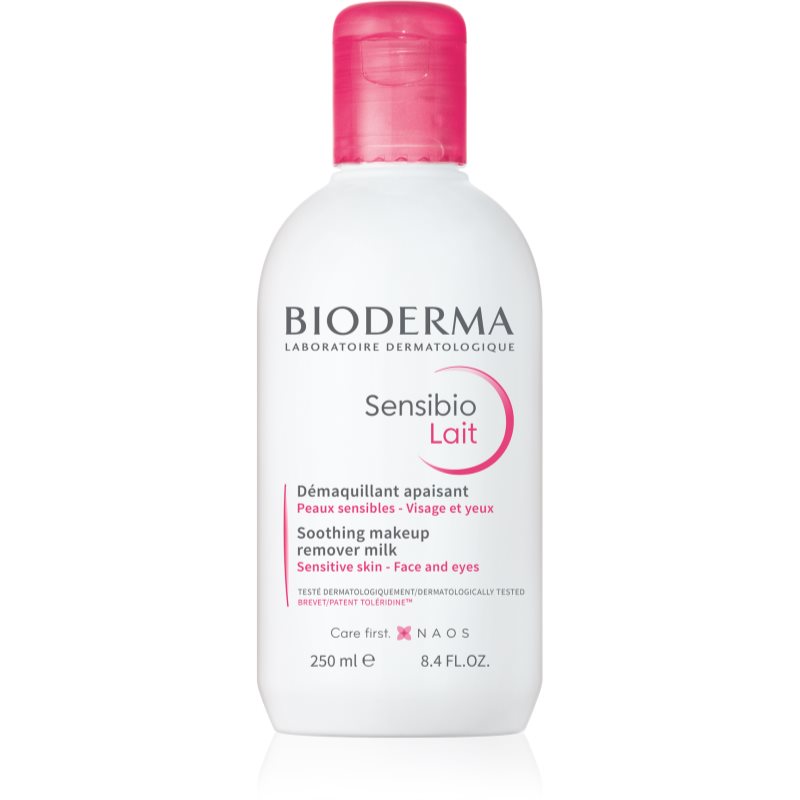 Bioderma Sensibio Lait mlijeko za čišćenje za osjetljivu kožu lica 250 ml