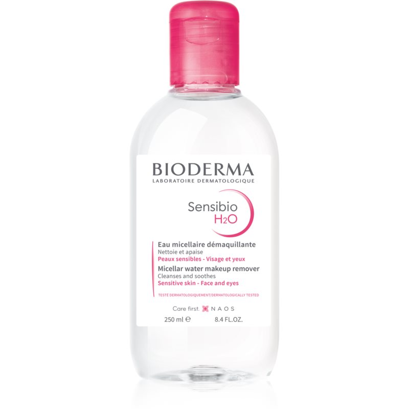 Bioderma Sensibio H2O micellás víz az érzékeny arcbőrre 250 ml