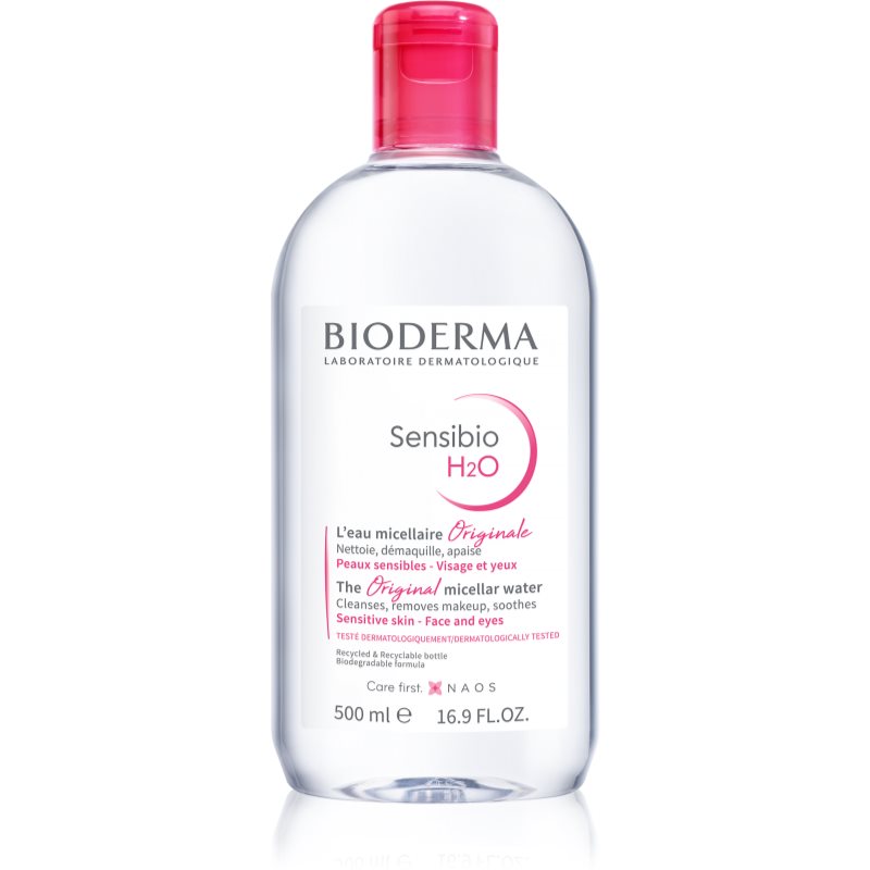 E-shop Bioderma Sensibio H2O micelární voda pro citlivou pleť 500 ml