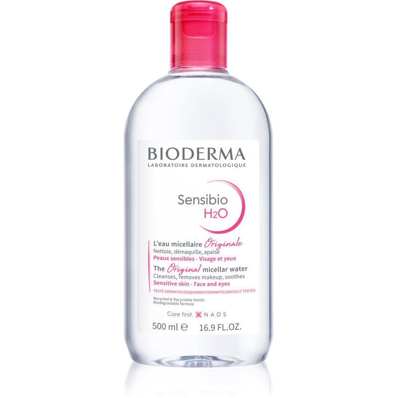 Bioderma Sensibio H2O Micellar Water For Sensitive Skin 500 Ml