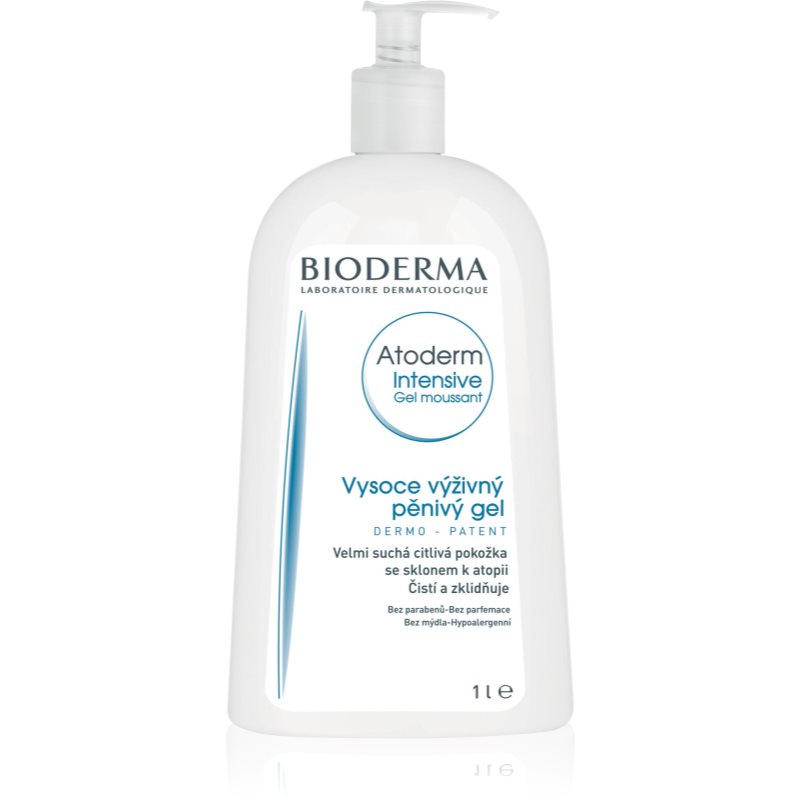 Bioderma Atoderm Intensive Gel Moussant gel moussant nourrissant pour peaux très sèches et atopiques 1000 ml female