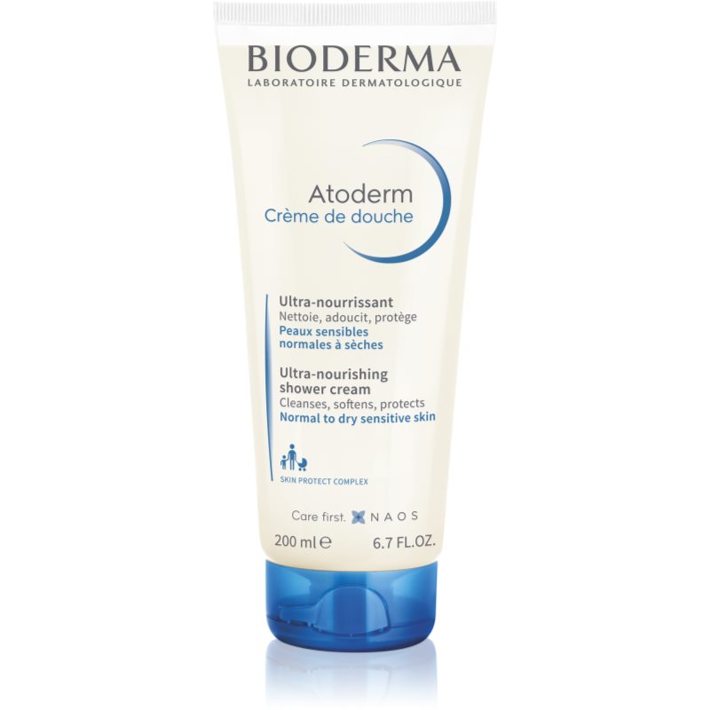 

Bioderma Atoderm ультра поживний гель для душа для нормальної та сухої чутливої шкіри
