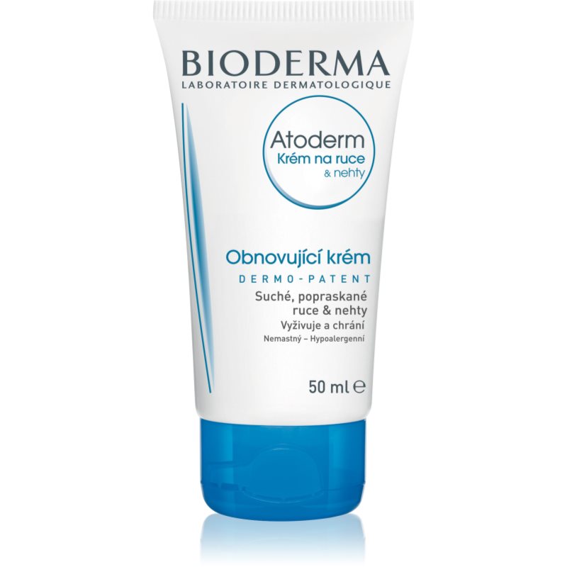 

Bioderma Atoderm Cream Hand & Nails крем для рук для дуже сухої та чутливої, атопічної шкіри