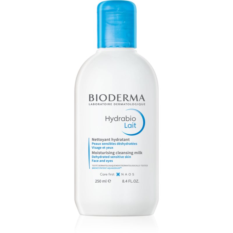 BIODERMA Hydrabio 250 ml čistiace mlieko pre ženy na zmiešanú pleť; na dehydratovanu pleť