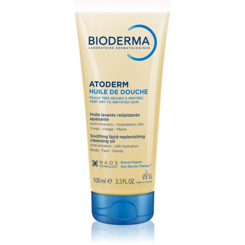 Bioderma Atoderm Shower Oil Zeer Voedende en Kalmerende Doucheolie voor Droge en Geirriteerde Huid 100 ml