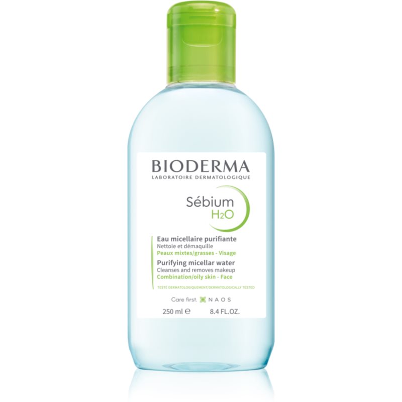 Bioderma Sébium H2O Міцелярна вода для комбінованої та жирної шкіри 250 мл