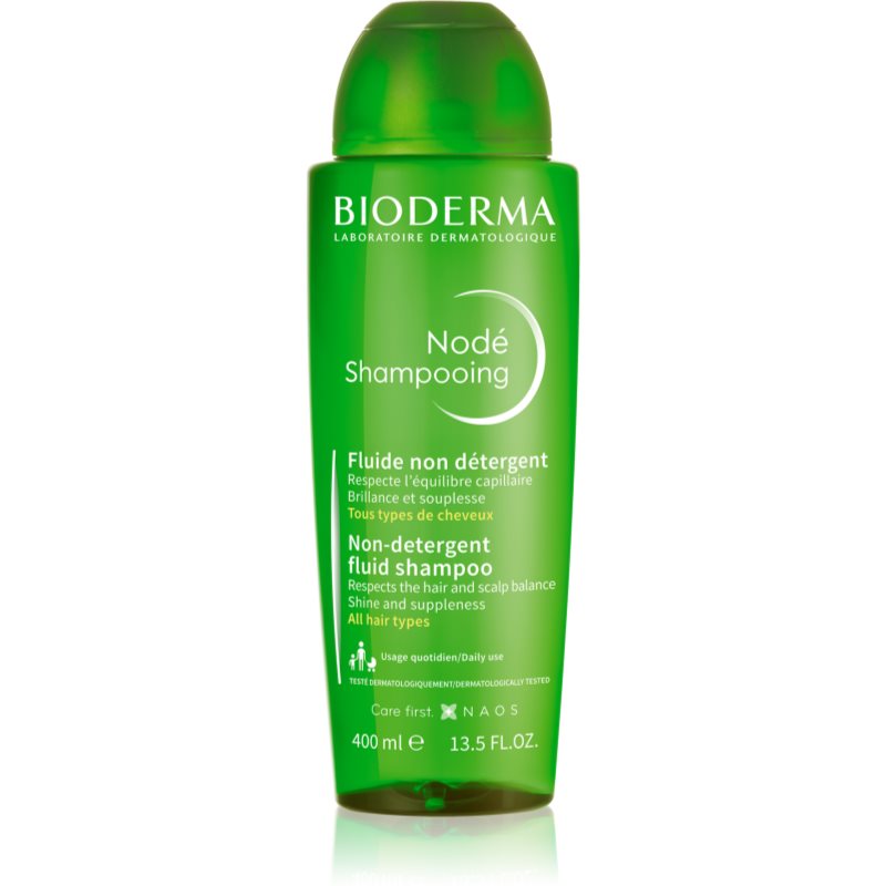 Bioderma Nodé Fluid Shampoo Shampoo For All Hair Types 400 Ml