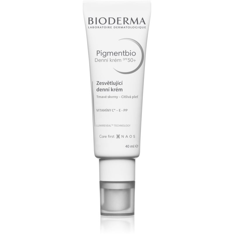 Bioderma Pigmentbio Daily Care SPF 50+ lightening cream for dark spots SPF 50+ 40 ml
