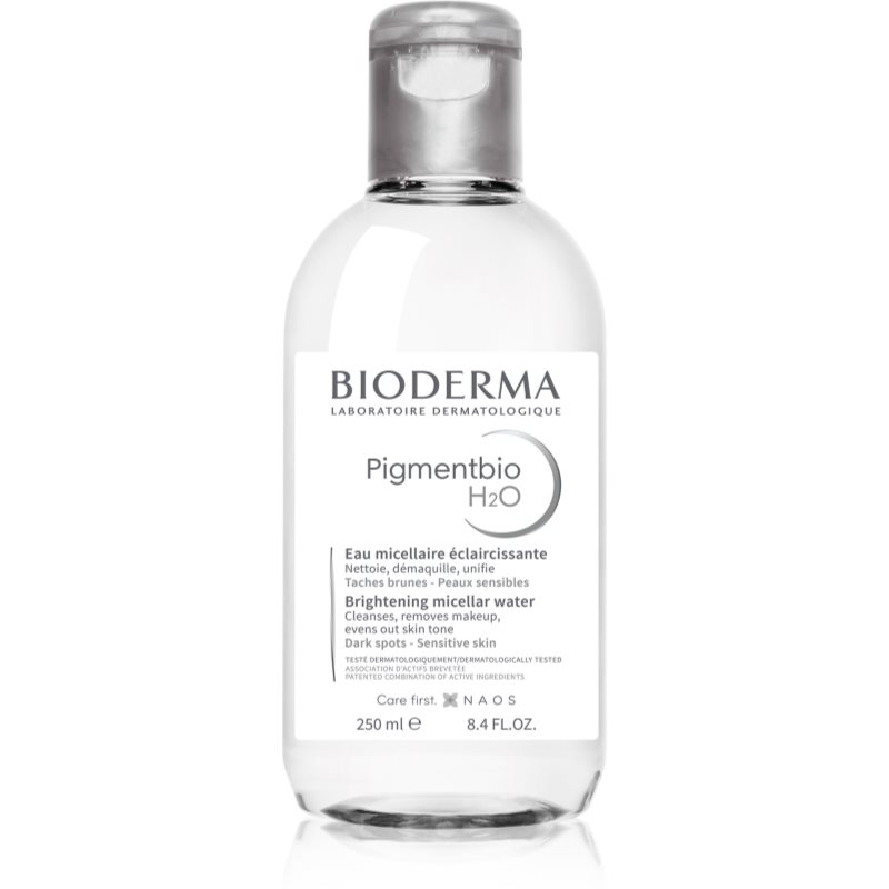 E-shop Bioderma Pigmentbio H2O jemná čisticí micelární voda proti tmavým skvrnám 250 ml
