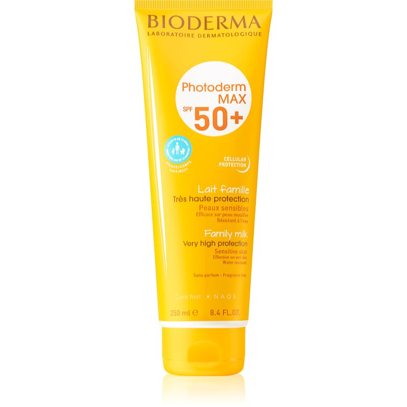 

Bioderma Photoderm Max захисне молочко для чутливої шкіри SPF 50
