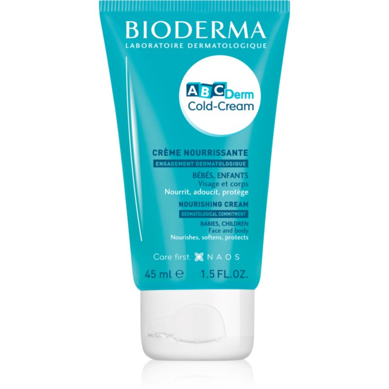 Bioderma Bioderma ABC Derm Cold-Cream θρεπτική κρέμα για πρόσωπο και σώμα για παιδιά από τη γέννηση 45 μλ