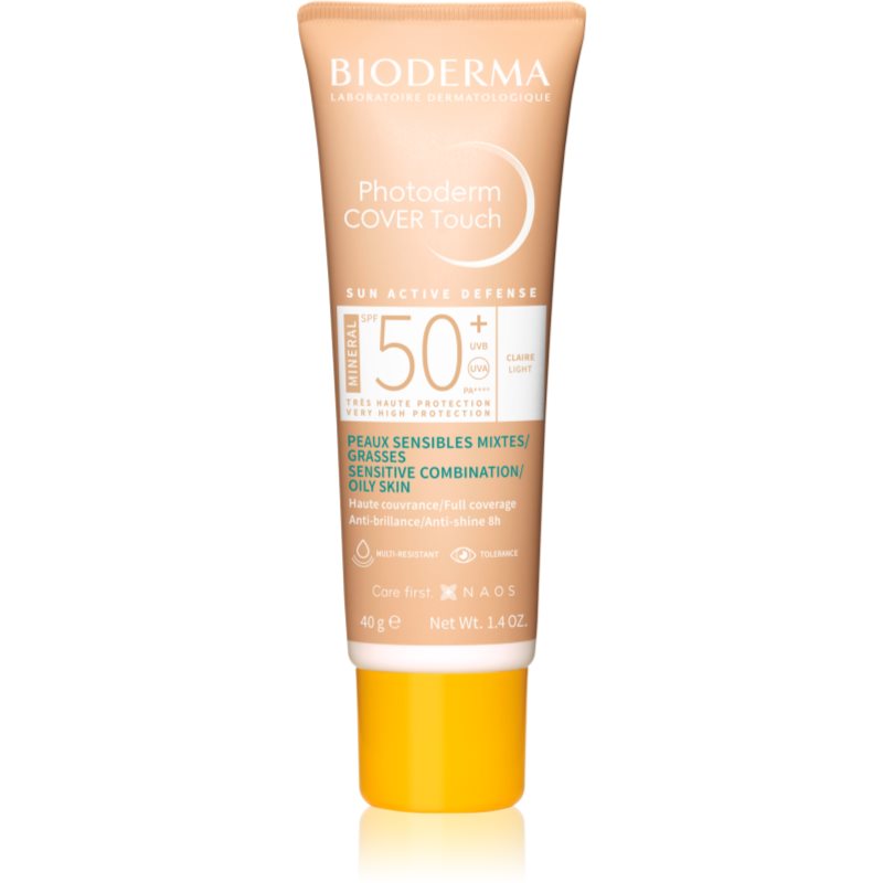 Bioderma Photoderm Cover Touch Full Coverage Foundation SPF 50+ Shade Light 40 G