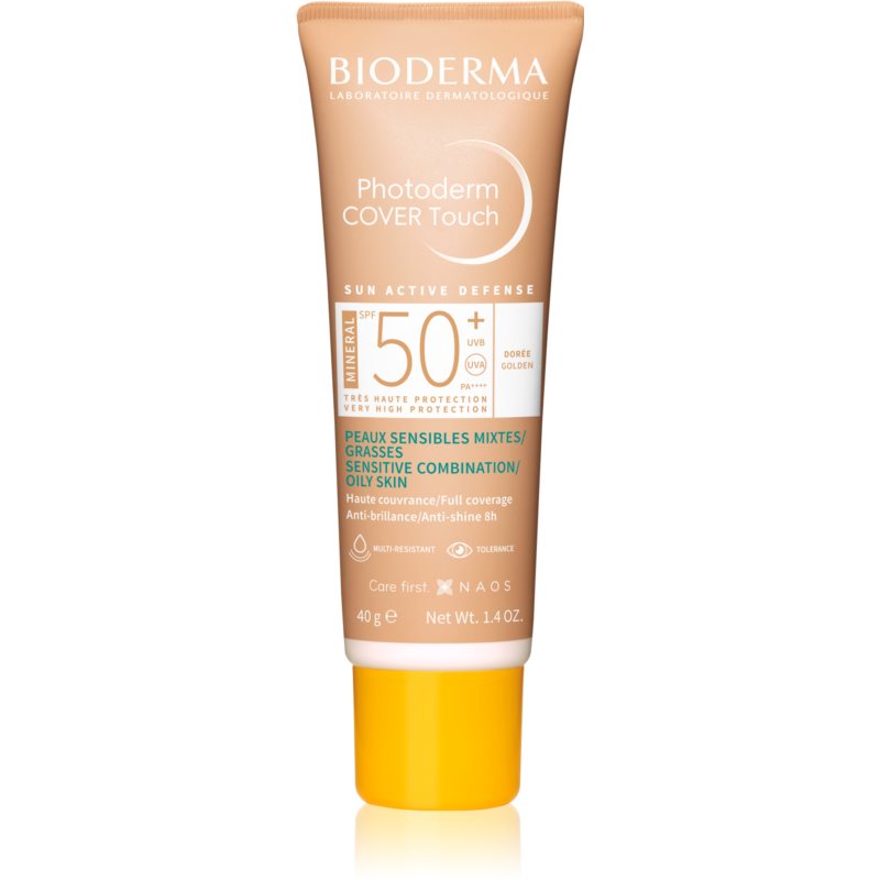 Bioderma Photoderm Cover Touch Full Coverage Foundation SPF 50+ Shade Golden 40 G