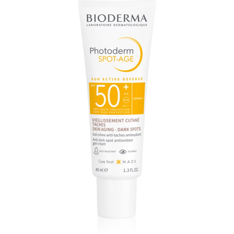 Bioderma Photoderm Spot-Age crème solaire anti-âge SPF 50+ 40 ml female