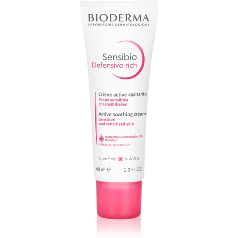 Bioderma Sensibio Defensive Rich Soothing Cream 40 Ml