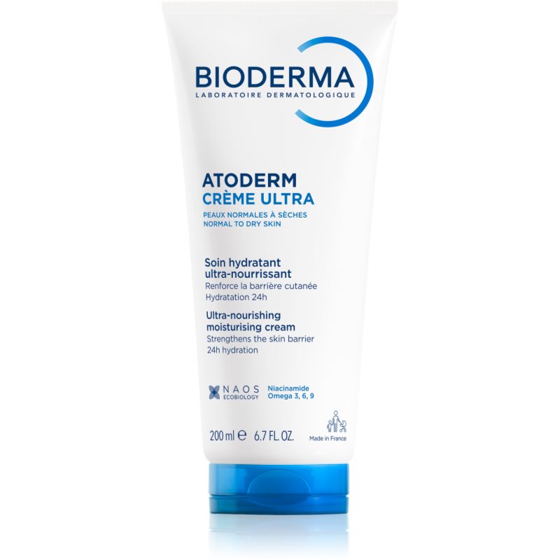 Bioderma Atoderm hydratační krém Créme Ultra-Nourishing Moisturising Cream 200 ml