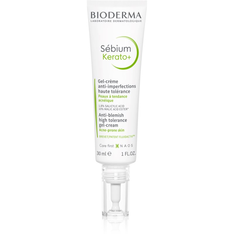 Bioderma Sebium Kerato+ cream gel against imperfections in acne-prone skin 30 ml
