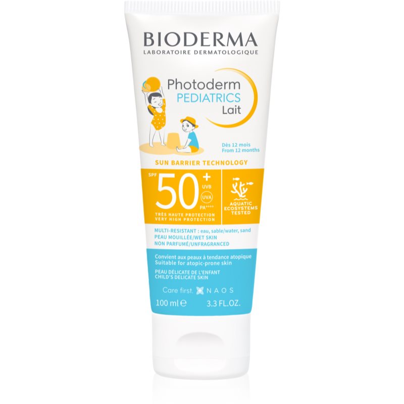 Bioderma Bioderma Photoderm Pediatrics προστατευτική αντηλιακή παιδική λοσιόν SPF 30 100 ml
