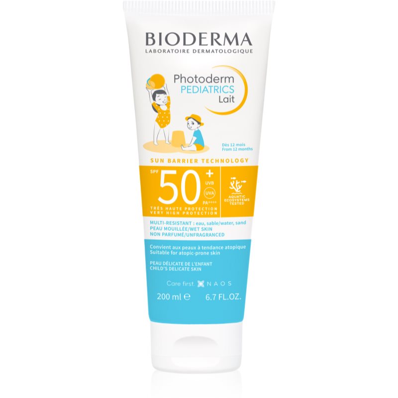 E-shop Bioderma Photoderm Pediatrics opalovací mléko pro děti 200 ml