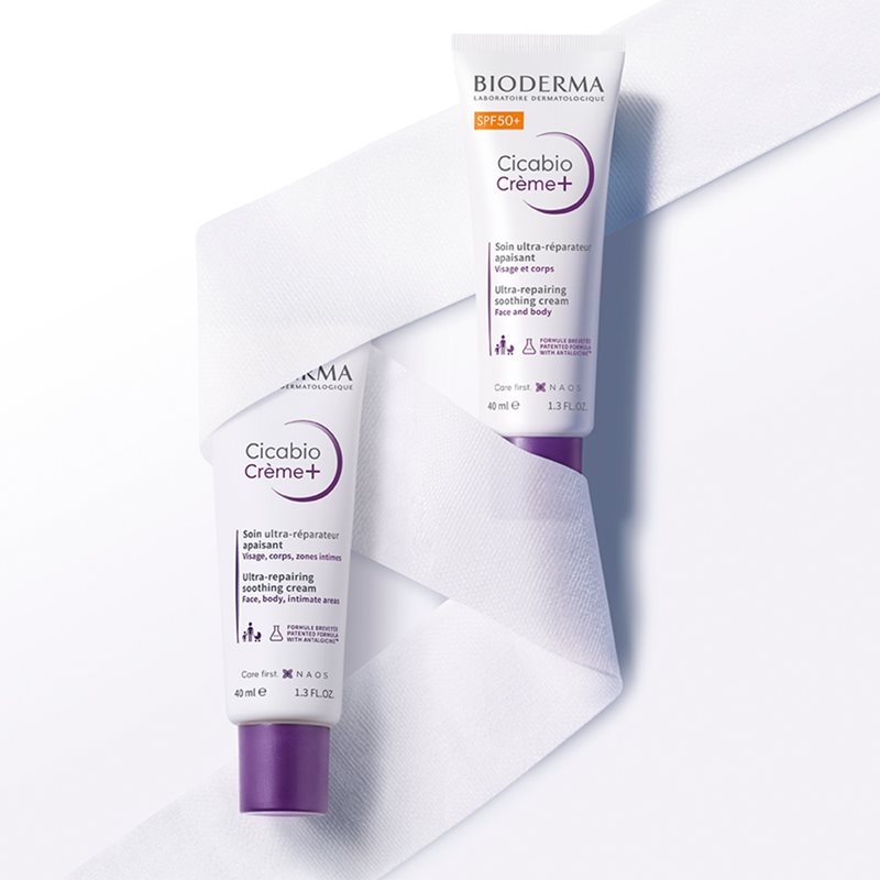 Bioderma Cicabio Créme+ SPF 50+ Face Cream SPF 50+ 40 Ml