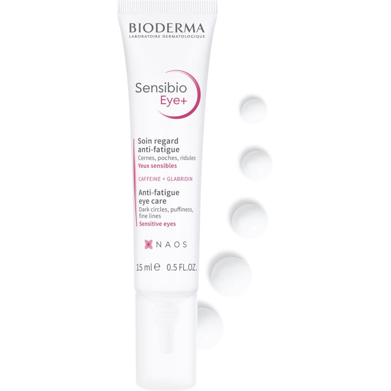 Bioderma Sensibio Eye+ eye gel cream for tired skin 15 ml