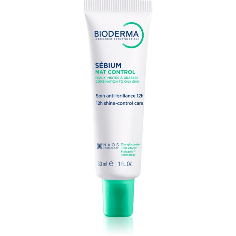 Bioderma Bioderma Sébium Mat Control mattierende Creme gegen ein glänzendes Gesicht und erweiterte Poren 30 ml