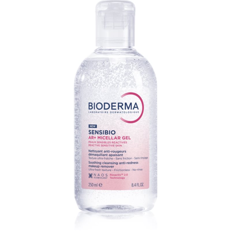 Bioderma Sensibio AR+ micelarni gel za čišćenje za osjetljivo lice sklono crvenilu 250 ml