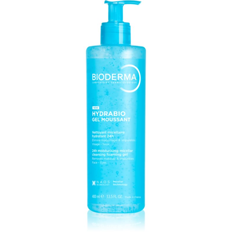 Bioderma Hydrabio Gel Moussant Mizellen-Reinigungsgel mit feuchtigkeitsspendender Wirkung 400 ml