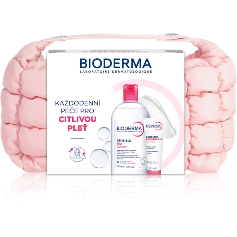 Bioderma Sensibio Set lote de regalo para calmar y fortalecer pieles sensibles