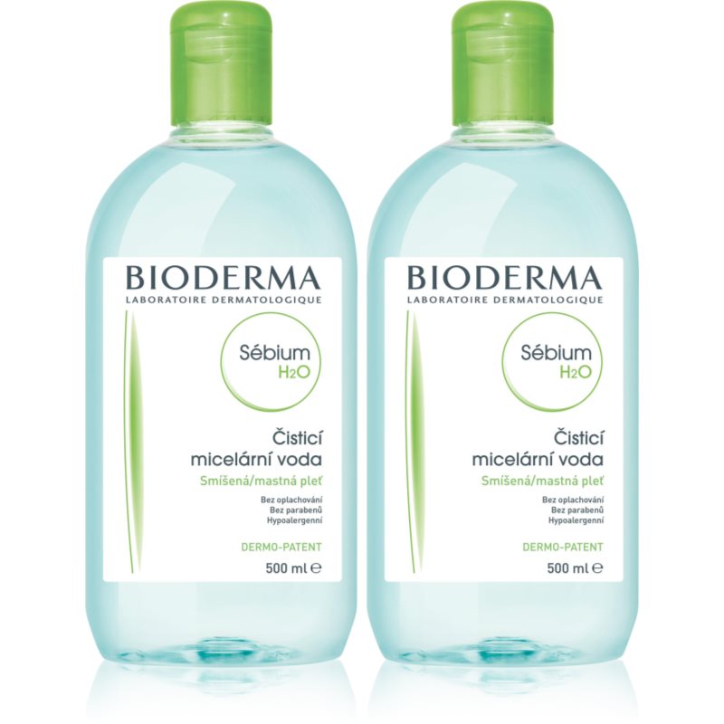 

Bioderma Sébium H2O вигідна упаковка (для комбінованої та жирної шкіри)