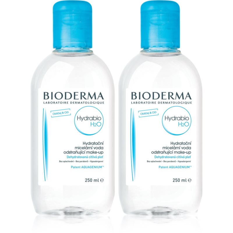 

Bioderma Hydrabio H2O вигідна упаковка (для дегідратованої шкіри)