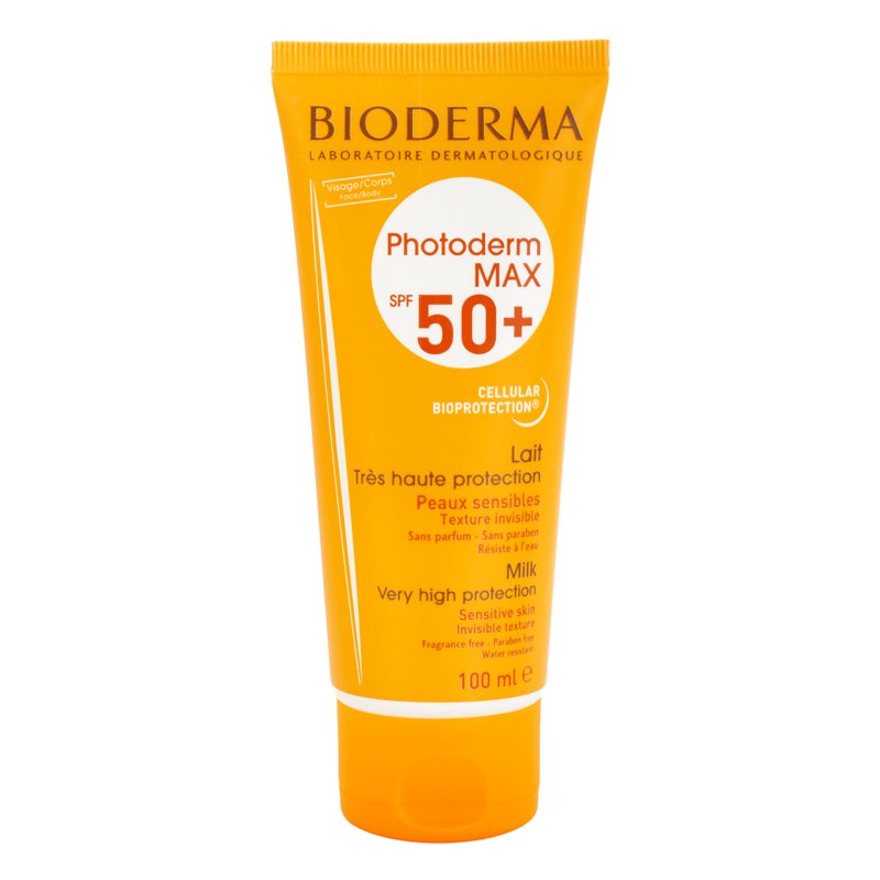 

Bioderma Photoderm Max Make-Up молочко для засмаги для інтолерантної шкіри SPF 50