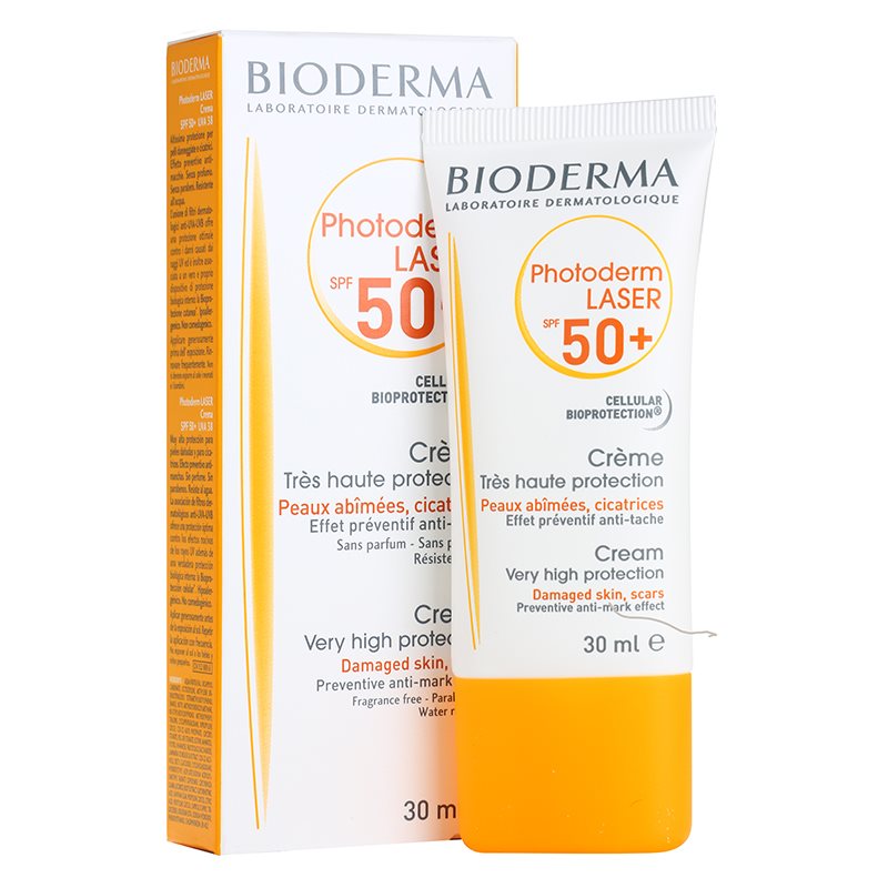 

Bioderma Photoderm Laser сонцезахисний крем проти пігментних плям SPF 50