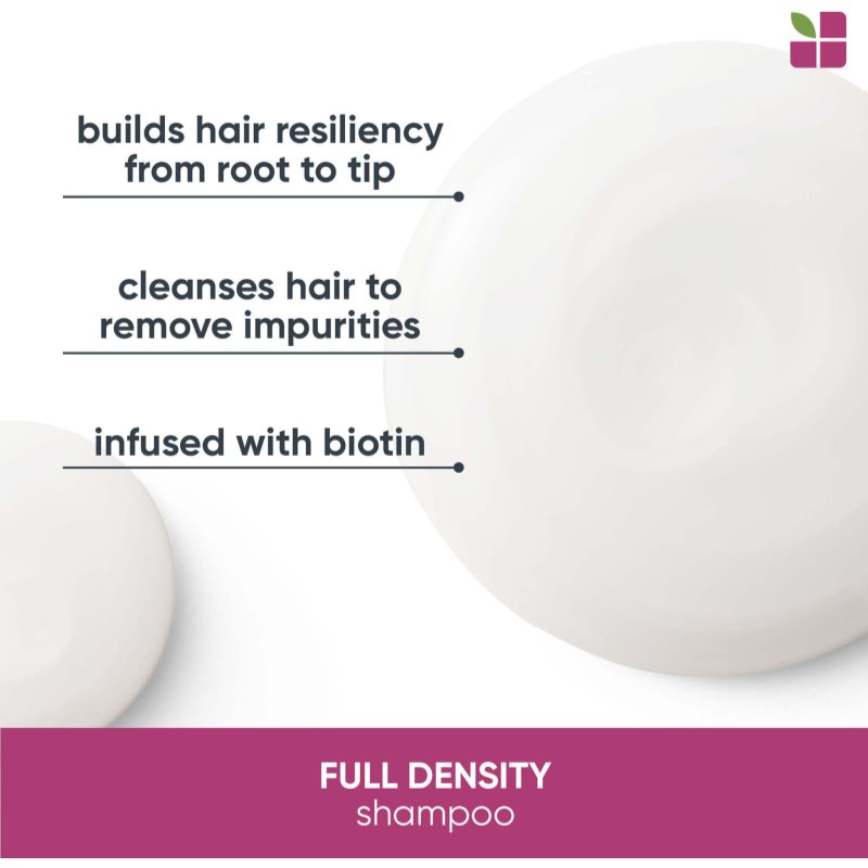 Biolage Full Density Shampoo To Boost Individual Hair Diameter With Immediate Effect 250 Ml