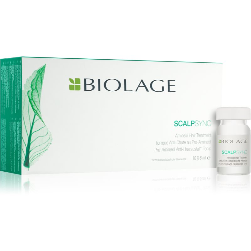 Biolage Essentials ScalpSync tonikas plaukų slinkimui gydyti 10x6 ml