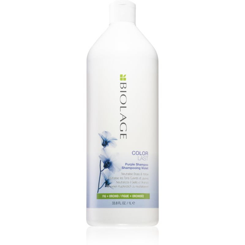 Biolage Essentials ColorLast šampūnas šviesintiems, šalto atspalvio šviesiems plaukams 1000 ml