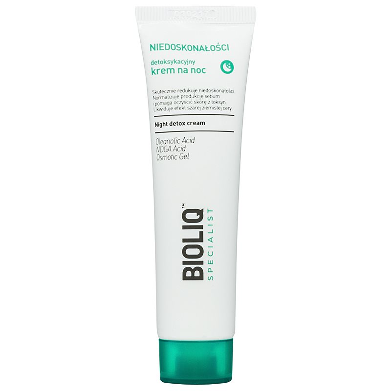 

Bioliq Specialist Imperfections нічний крем - детокс зі зволожуючим ефектом
