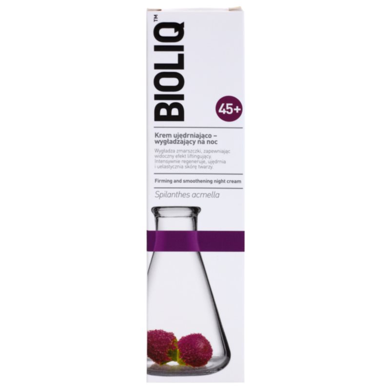 Bioliq 45+ нічний крем-ліфтінг для розгладжування контурів 50 мл