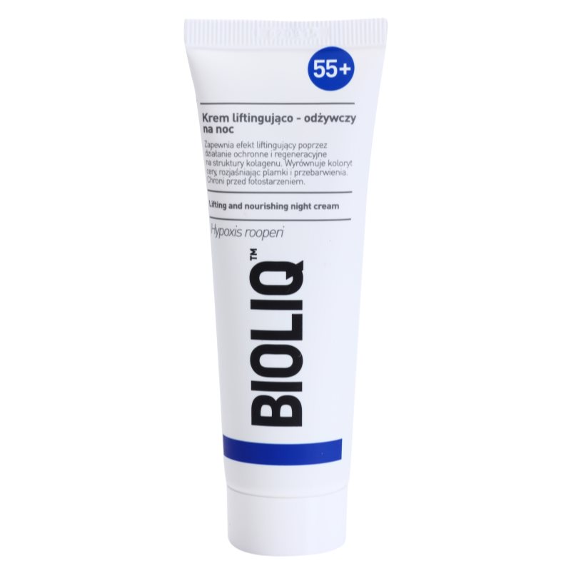 

Bioliq 55+ нічний інтенсивний крем для регенерації та відновлення шкіри