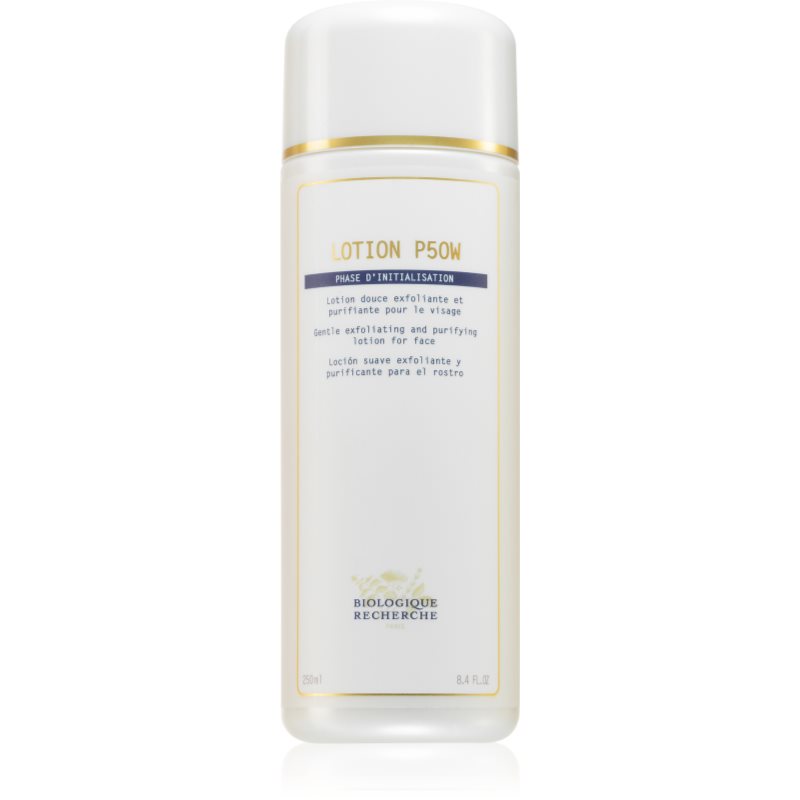 Biologique Recherche Lotion P50W Lotion Tonique Nettoyante Et Exfoliante 250 Ml