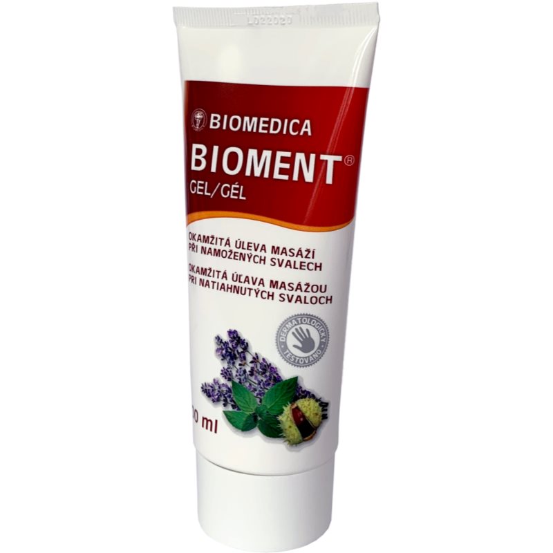 Biomedica Bioment gel masažinis gelis 100 ml