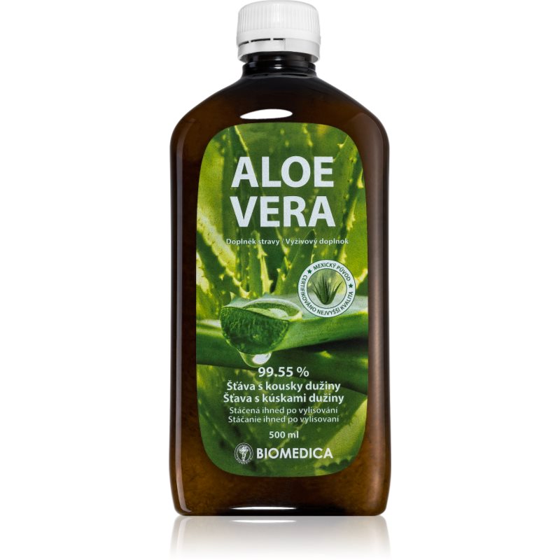 Biomedica Aloe Vera 99,55% šťava na detoxikáciu organizmu a podporu imunity 500 ml kúpite na Notino.sk