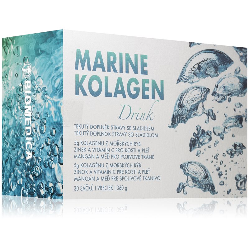 Biomedica Marine Kolagen Drink koncentrát pre vlasy, nechty a pokožku 30x5 g kúpite na Notino.sk