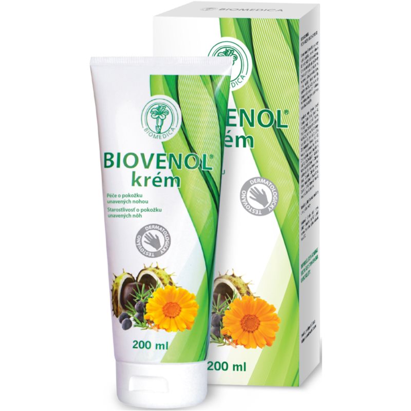 Biomedica Biovenol Bivenol lábkrém hűsítő hatással 200 ml
