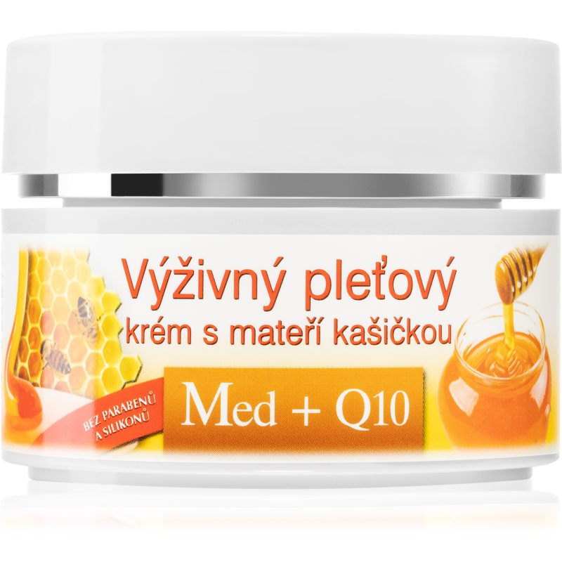 Bione Cosmetics Honey + Q10 Nourishing Cream With Royal Jelly 51 Ml