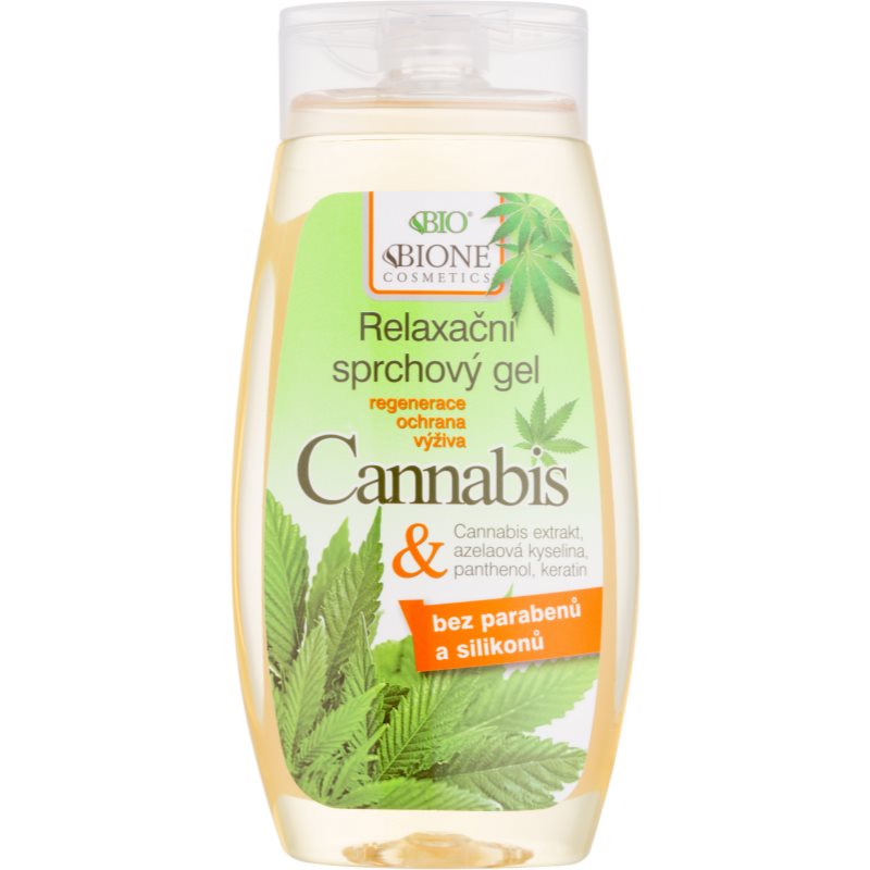 Bione Cosmetics Cannabis raminamoji dušo želė 260 ml
